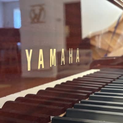 Yamaha G2-RE Grand Piano Mahogany (c.1986 Refurbished) image 10