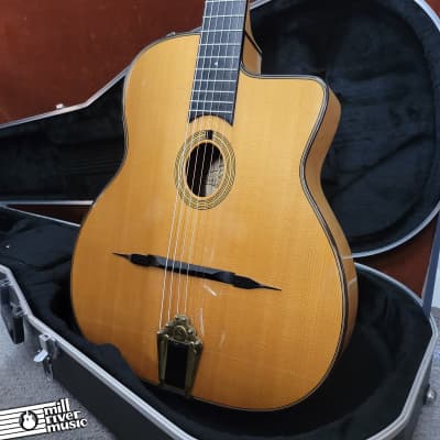 Gitane DG250M Birdseye Maple Gypsy Jazz Acoustic Guitar Used w/OHSC for sale