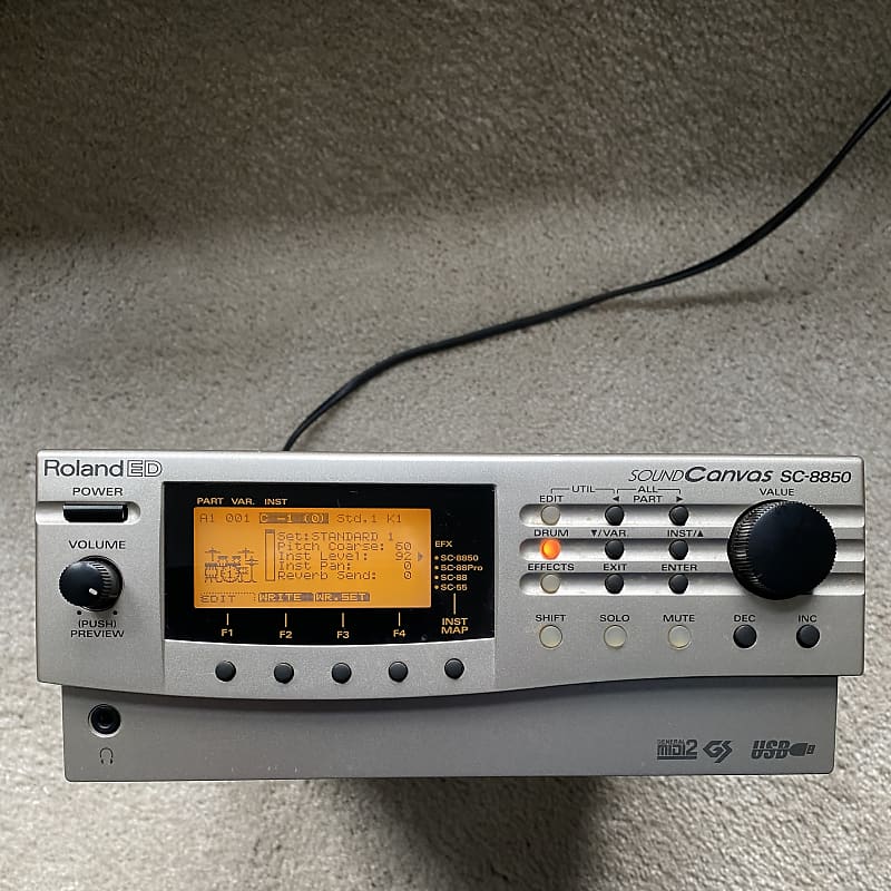 Roland ED Sound Canvas SC 8850 Roland ED SC 8850 2000 Reverb UK