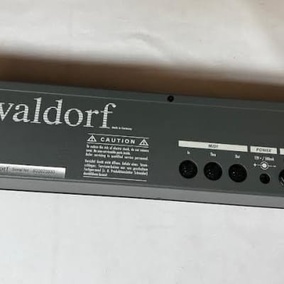 Waldorf Pulse Synthesizer, Rackmount (Consignment) image 2