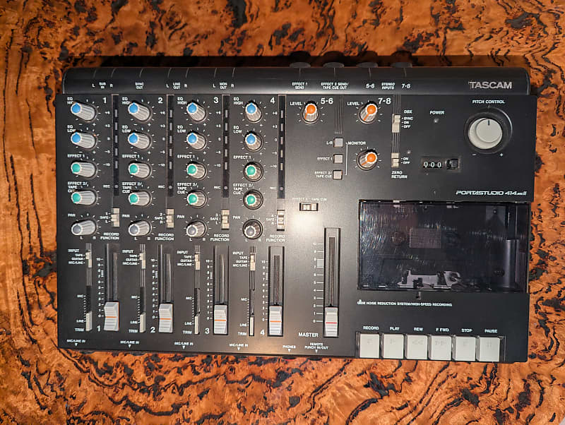 Tascam PORTA STUDIO 414 MKⅡ MTR レコーダー 美品 TASCAM Portastudio 414MKII 4-track Cassette Recorder for