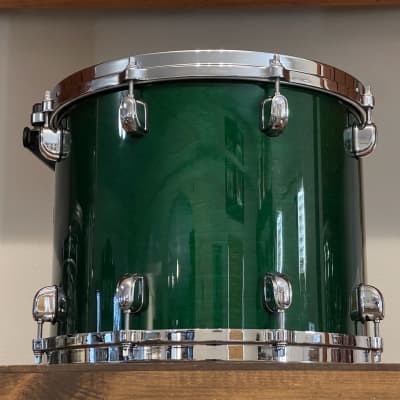 Tama Star Bubinga 5pc Drum Set Dark Green Cordia w/Outside Inlay