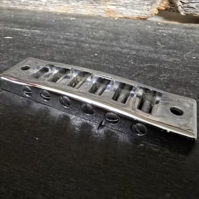 Schaller Harmonica Bridge 1970s - Chrome image 4