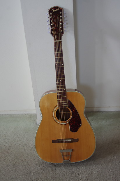 Fender 12 String F1070 / Harmony H1270 1969 Natural image 1