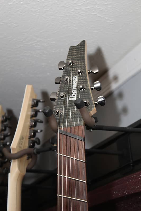 Ibanez RGIF7 Iron Label Fanned Fret | Reverb