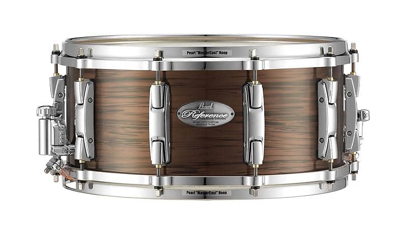 Pearl Music City Custom 20-ply Reference 14x5 Snare Drum BURNT ORANGE  GLASS RF1450S/C447