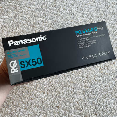 [RARE FULL SET] PANASONIC SX50 Walkman Cassette Player, Near Mint Silver, Working ! image 2