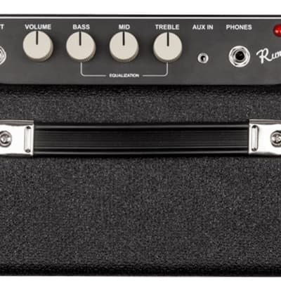 Fender Rumble 15 V3 Bass Amp for Bass Guitar, 15 Watts, with 2-Year Warranty 6 Inch Speaker, with Overdrive Circuit and Mid-Scoop Contour Switch image 4