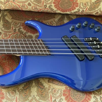 Dingwall Lee Sklar Signature 5 String Bass 2015 Candy Blueberry Gloss image 1