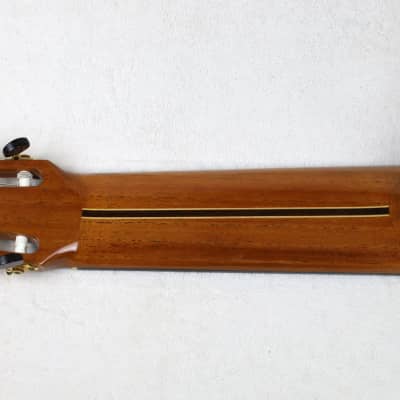 RARE Lucio Nuñez 10-String Classical Harp Guitar w/Cutaway, Arm Rest, Sound Port, Cedar/Cocobolo, TKL Hardshell Case image 7