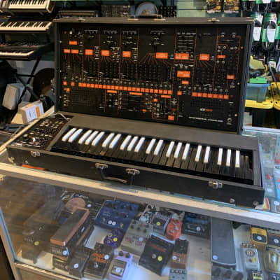 ARP 2601 Monophonic Analog Semi-Modular Synthesizer with 3620 Keyboard 1977 - 1979 - Black / Orange