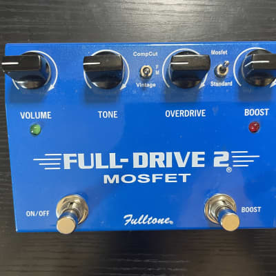 Fulltone Full-Drive 2 Mosfet 2000s - Blue image 1