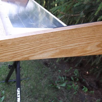 Korg PolySix Synthesizer Replacement Solid Oak Chassis / Body / Case image 5
