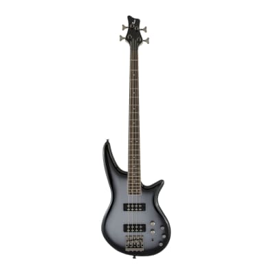 Jackson JS Series Spectra Bass JS3 4-String Electric Bass Guitar with Laurel Fingerboard (Right-handed, Silverburst) for sale