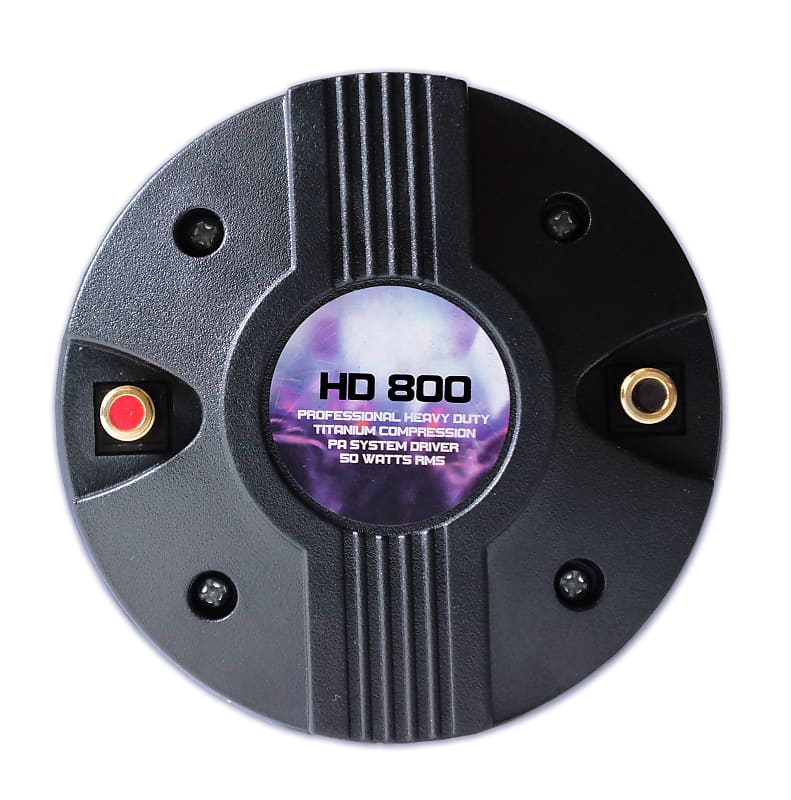 MR DJ HD800 800W PRO PA DJ High-Frequency Titanium Compression Horn Driver Tweeter