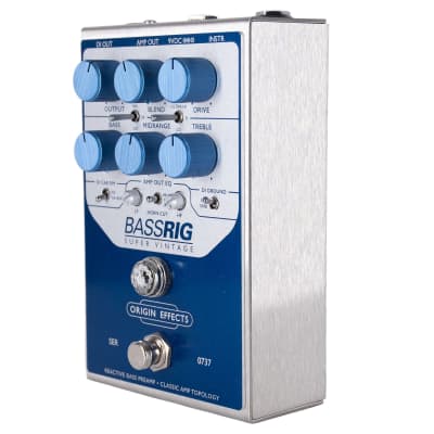 Origin Effects BassRIG Super Vintage Overdrive/Preamp Pedal