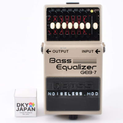 Boss GEB-7 Modified Noiseless For Bass Equalizer EQ Pedal Mod Used From  Japan #HW81770 | Reverb UK