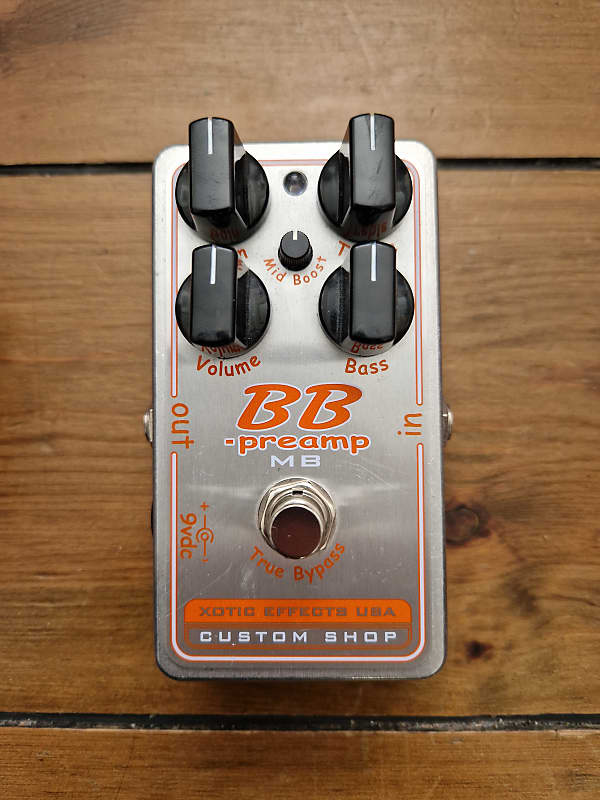 Xotic BBP-MB Custom Shop BB Preamp w/ Mid Boost | Reverb UK