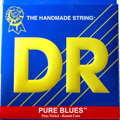 DR Pure Blues Custom Electric Guitar Strings 13-52 image 1