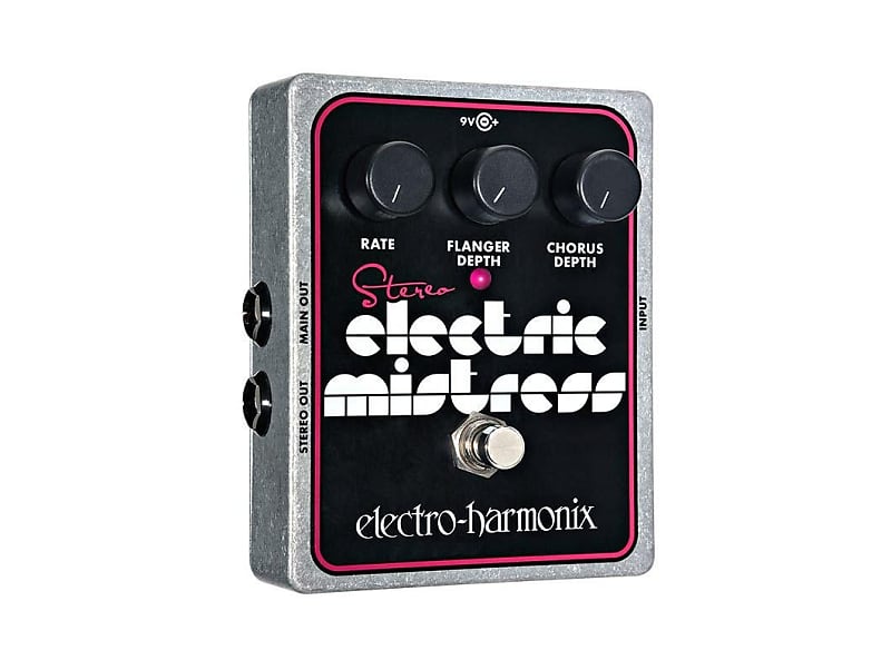 Electro-Harmonix Stereo Electric Mistress Flanger/Chorus  Effects Pedal image 1