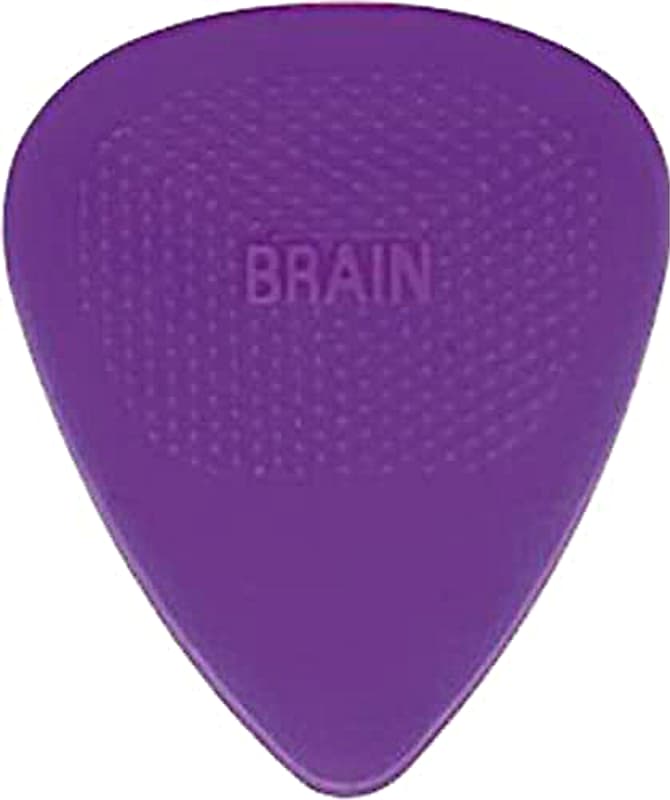 Snarling Dogs Brain Guitar Picks Purple .60 mm 72 picks in bag Purple image 1