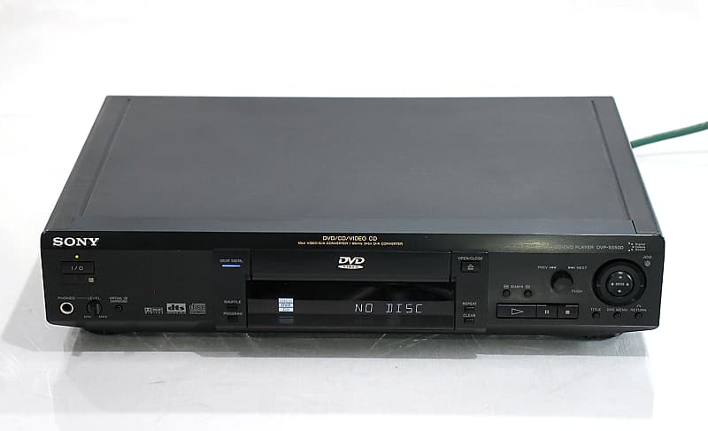 MINT FULLY RESTORED VINTAGE SONY DVP-S550D DVD/CD/VIDEO CD PLAYER JAPAN  			