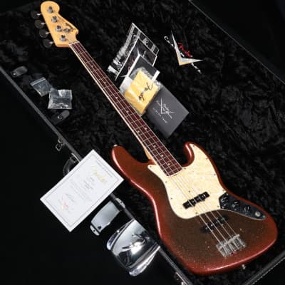 Fender Custom Shop MBS 1966 Jazz Bass NOS Pink Burst Over Sand