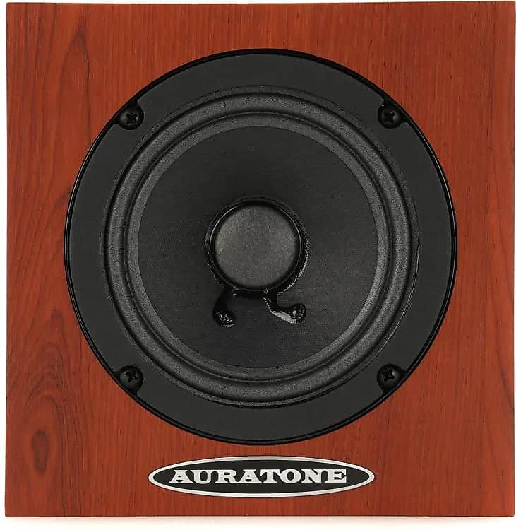 Auratone 5C Active Super Sound Cube 4.5-inch Reference Monitor (Woodgrain)  (DEMO)