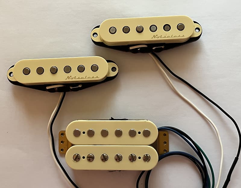 Fender Vintage Noiseless Stratocaster Pickup Set | Reverb