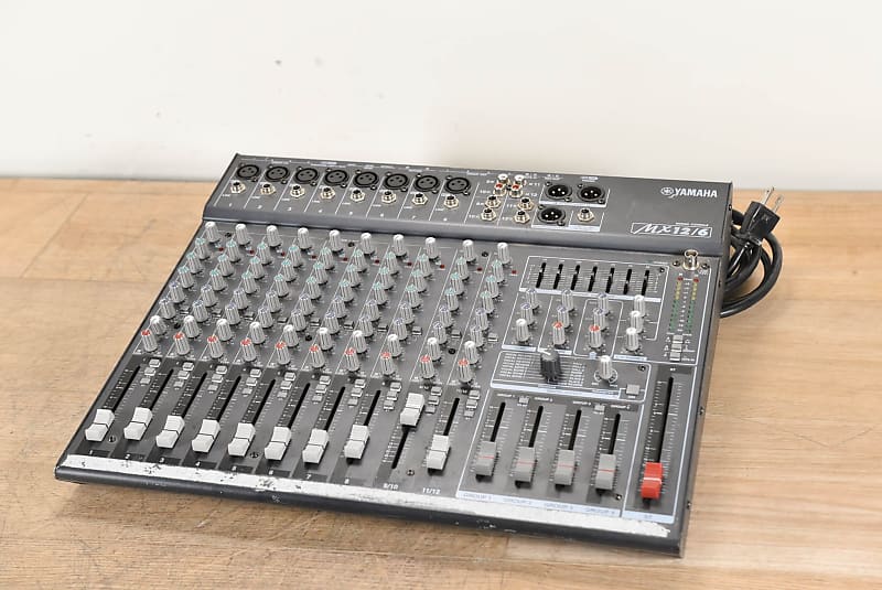 YAMAHA ヤマハ MX12/6 MIXING CONSOLE Yamaha MX12/6 12-Channel Analog Audio Mixer CG0065N | Reverb
