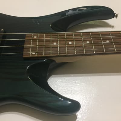 Eagle S101 Blue/Green Bass Guitar image 3