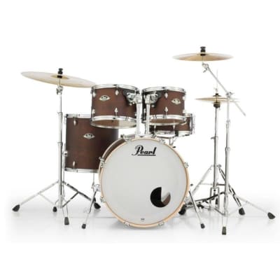 Pearl Export Lacquer Tom 13x9 Satin Brown image 1