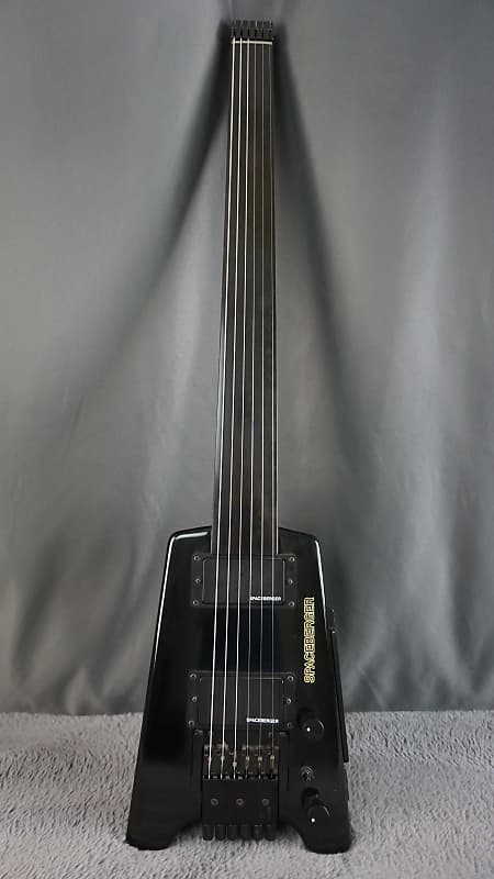 Mavis Spaceberger Japan Fretless Electric Guitar Black | Reverb