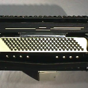 Vintage Italian Made 120 Bass Accordion  with 5 Stops in Original Case & Ready to Play as-is image 4