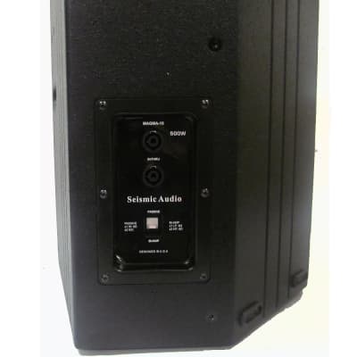 SEISMIC AUDIO  Premium 15" Full Range / Bi-Amp 2-Way Loudspeaker Cabinet NEW image 7