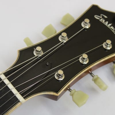 Eastman T185MX Thinline Archtop Electric Guitar, Goldburst image 11