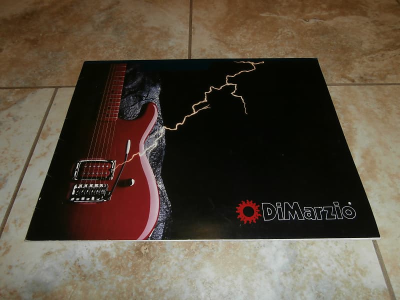 Vintage 1984 DiMarzio Catalog! Pickups, Parts, Merch! Rare, Reverb