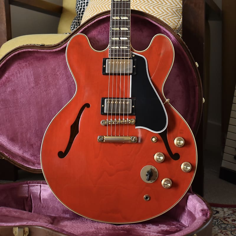 2016 Gibson Memphis Freddie King 1960 ES-345 No.65 of 200 Sixties Cherry VOS w/OHSC, COA & Paperwork image 1
