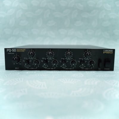 Boss Pro PQ-50 Parametric Equalizer With AC Adapter Made in Japan Guitar Effect Rack ZF33601 image 4