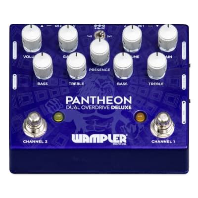 Wampler Dual Pantheon Deluxe Overdrive Effects Pedal image 5