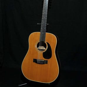 1970s Yamaki Western Deluxe 12-string acoustic, solid cedar top 