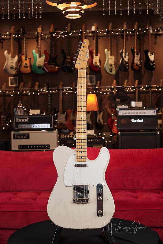 K-Line 'Truxton' T-Style Electric Guitar - Butterscotch Blonde Whiteguard Relic'd Finish - Brand New! image 1