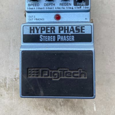 DigiTech Hyper Phase Stereo Phaser Pedal - Gearspace