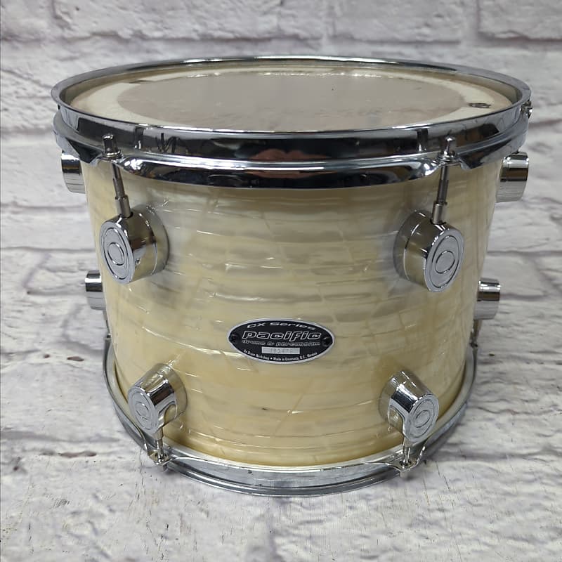 Pacific By DW CX Series 12 X 9” Tom Drum PDP - White Onyx | Reverb