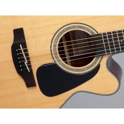 Takamine GN30CE-NAT NEX Cutaway 6-String Right-Handed Acoustic-Electric Guitar with Solid Spruce Top, Slim Mahogany Neck, and Ovangkol Fingerboard (Natural) image 6