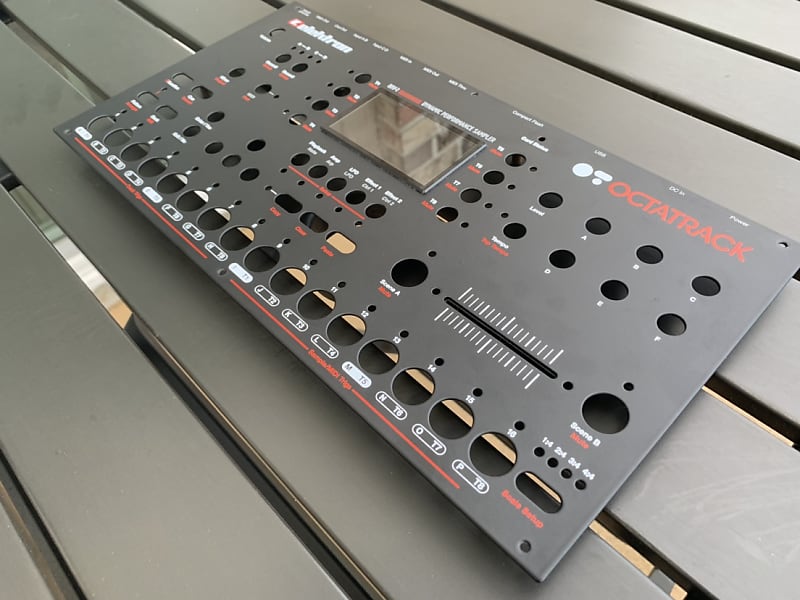 Elektron Octatrack DPS-1 Mk1 Sampler metal faceplate MINT | Reverb