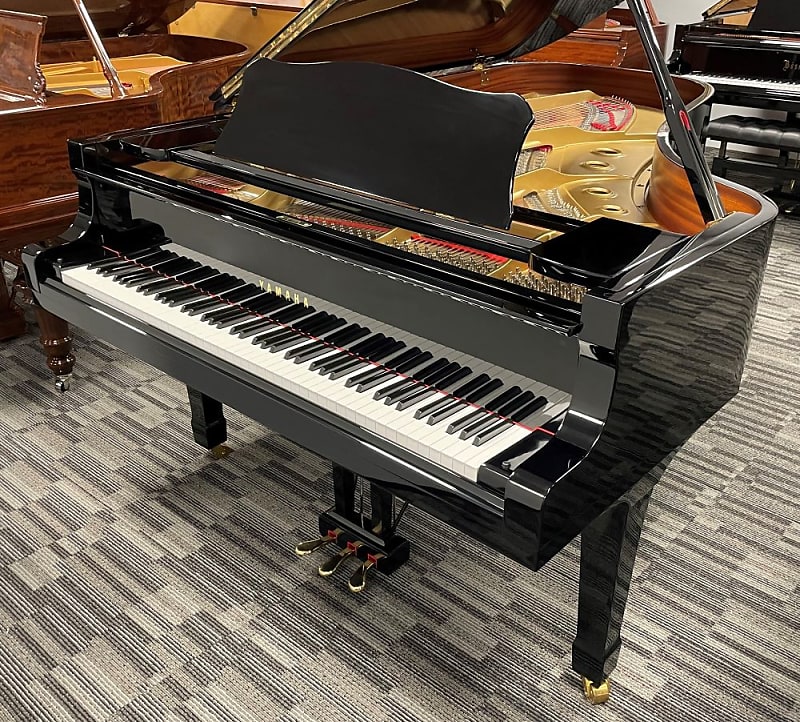 Yamaha Model C7 7'4" Grand Piano 1981 Restored - Polished Ebony image 1