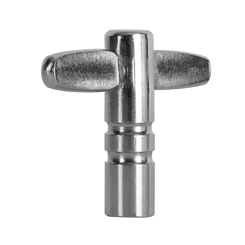 On Stage Chrome Plated Drum Tuning Key image 1