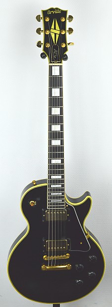 Orville Les Paul Custom 1998 black | Reverb