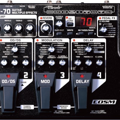 Reverb.com listing, price, conditions, and images for boss-me-70-guitar-multiple-effects